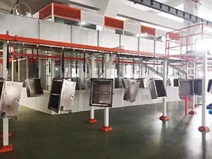 Автоматическая линия покраски