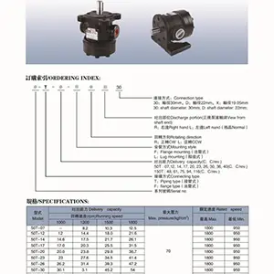 Нерегулируемые пластинчатые насосы