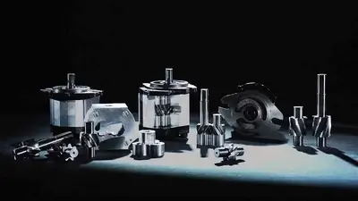 Бесшумный дуговой шестеренный насос