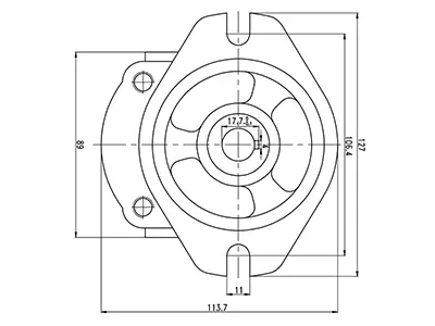 HGP-3A Одиночный шестеренный насос