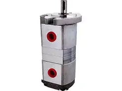 Шестеренный насос с внешним зацеплением (сдвоенный/тандем)