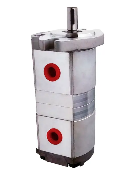 Сдвоенный шестеренный насос