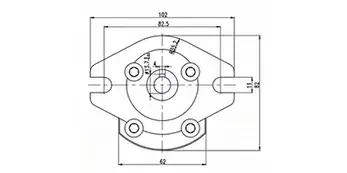 HGP-11A Сдвоенный шестеренный насос