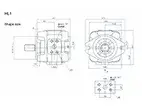 HL1 Одиночный шестеренный насос