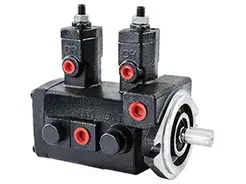 Сдвоенный регулируемый пластинчатый гидронасос