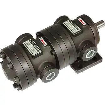 Сдвоенный нерегулируемый пластинчатый гидронасос