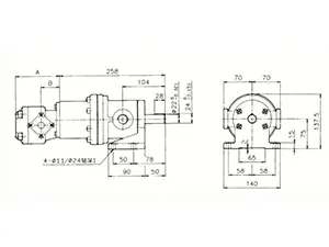 50T+PA с креплением на опорную лапу