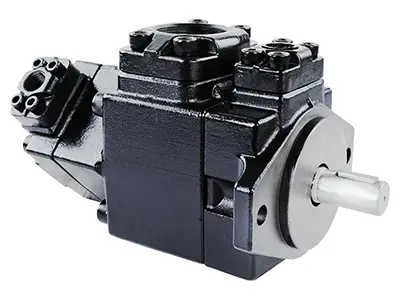 Сдвоенный нерегулируемый пластинчатый гидронасос высокого давления