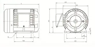 Горизонтальный электродвигатель HSW Заказать