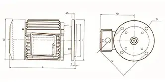 Электродвигатели с полым валом